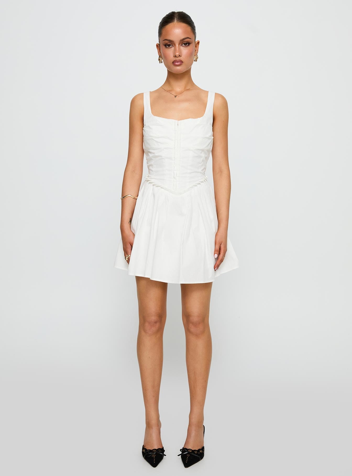 Wild Ideas Mini Dress White